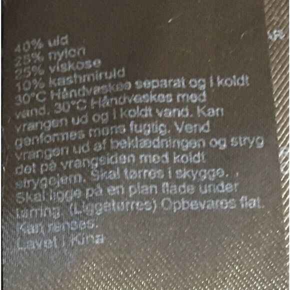 AllSaints Faye Crew Neck Wool & Cashmere Blend Ribbed Knit Jumper Sweater Sz XS - Picture 11 of 12